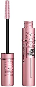 Maybelline New York Lash Sensational Sky High Mascara, Volumising & Lengthening Mascara, Washable Flake-Free Formula Infused with Bamboo Extract & Fibres, 7.2 ml, Shade: 01, Very Black Review