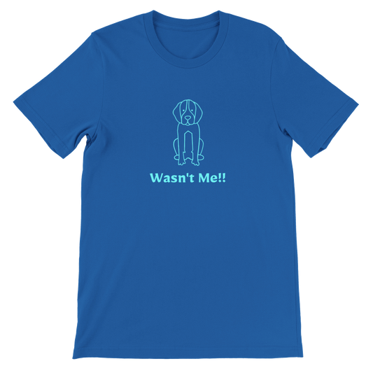 Wasn't Me!! Premium Unisex Crewneck T-shirt