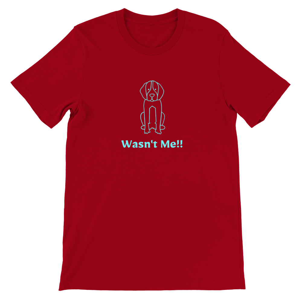 Wasn't Me!! Premium Unisex Crewneck T-shirt