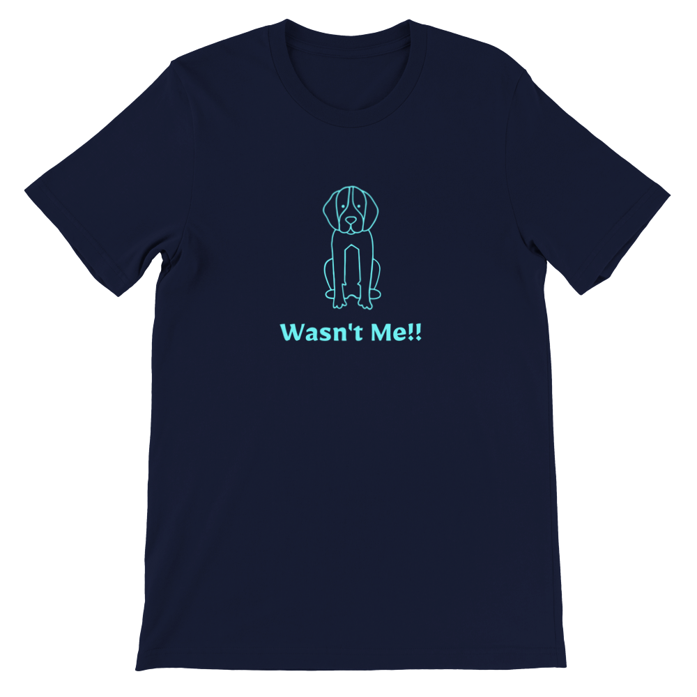 Wasn't Me!! Premium Unisex Crewneck T-shirt