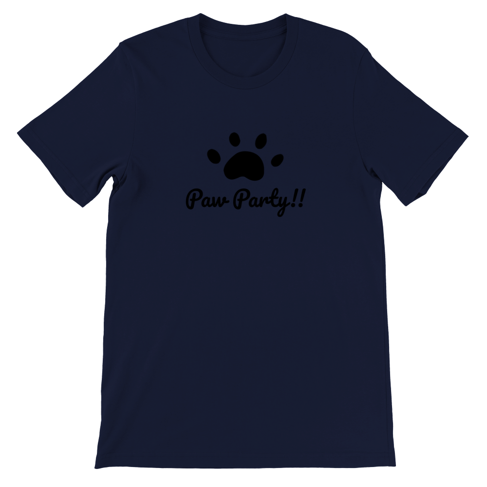 Paw Party!!! Premium Unisex Crewneck T-shirt