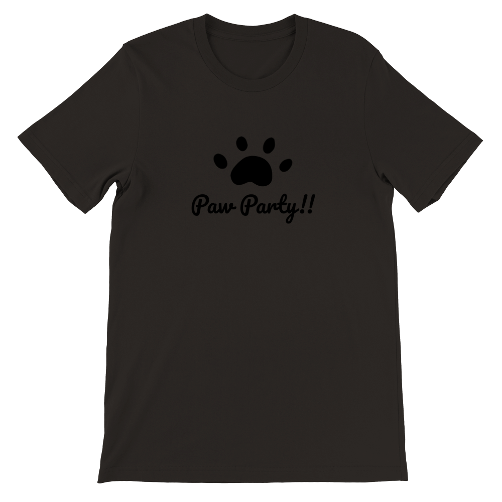 Paw Party!!! Premium Unisex Crewneck T-shirt