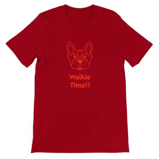 Walkie Time!! Premium Unisex Crewneck T-shirt