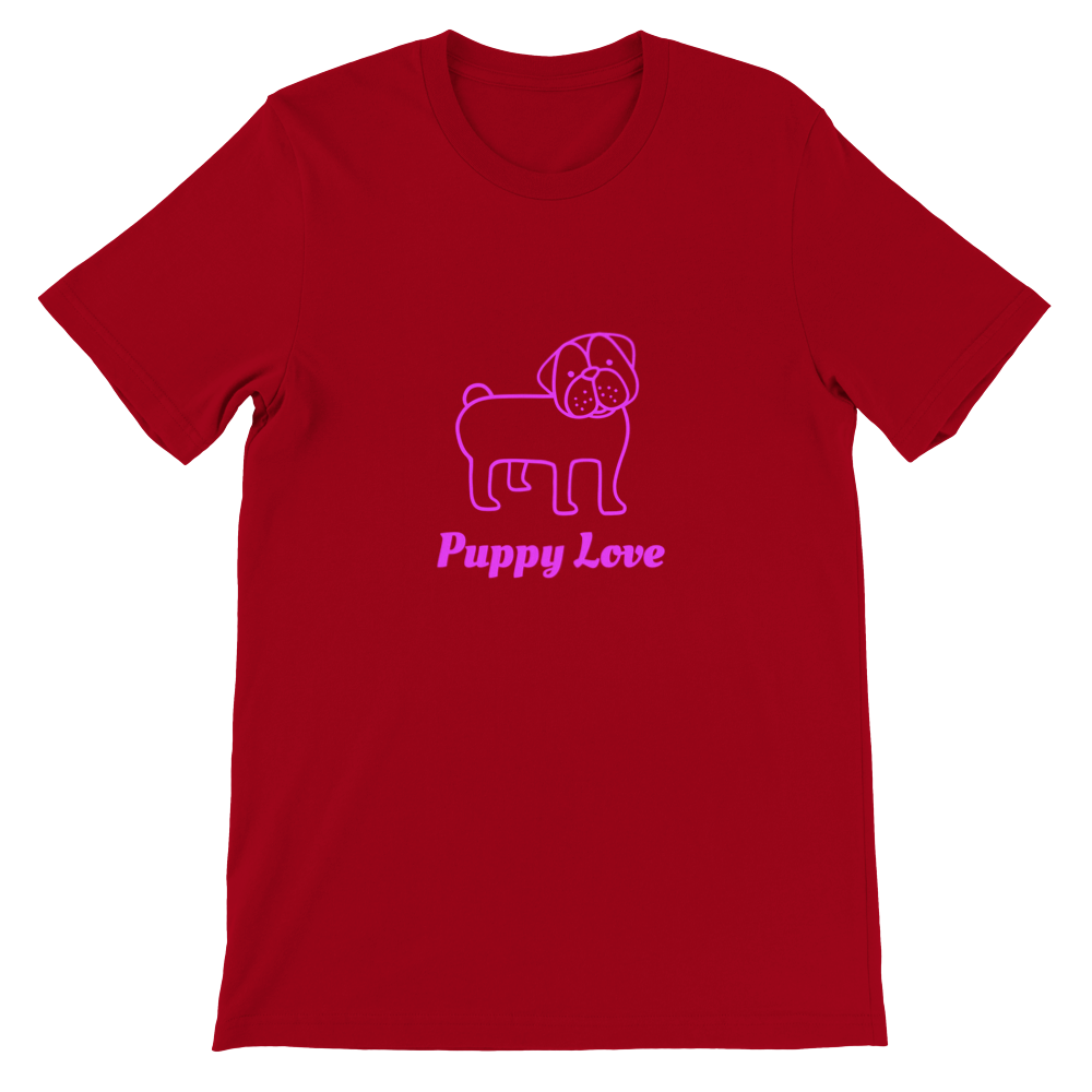 Puppy Love Premium Unisex Crewneck T-shirt