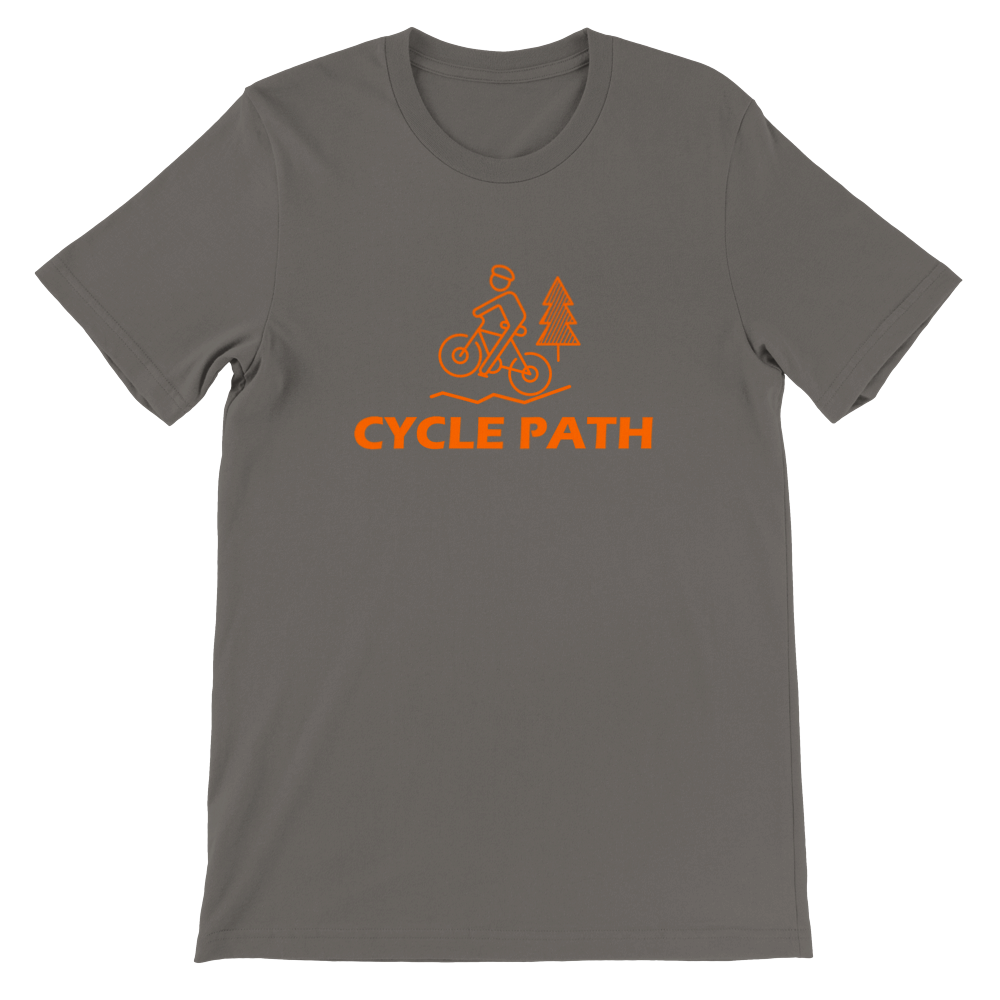Premium Cycle Path Unisex Crewneck T-shirt