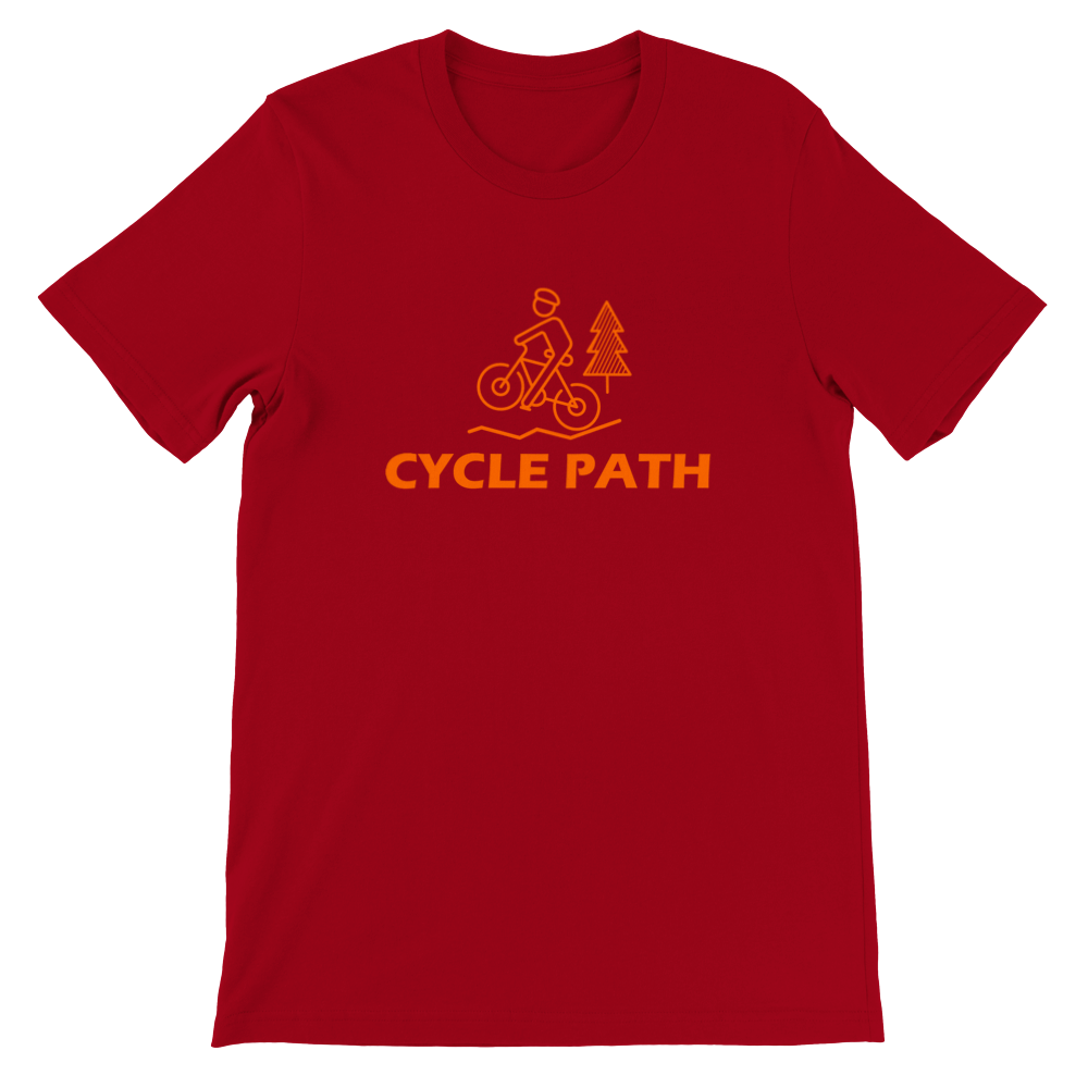 Premium Cycle Path Unisex Crewneck T-shirt