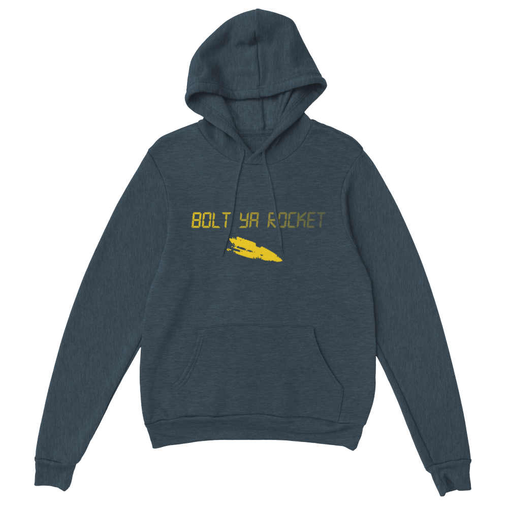 Premium Bolt Ya Rocket Unisex Pullover Hoodie