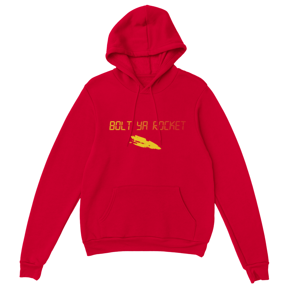 Premium Bolt Ya Rocket Unisex Pullover Hoodie